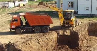Котлован для дома Боровичи, цена от 312 руб./м3.