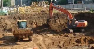 Котлован для дома Боровичи, цена от 312 руб./м3.